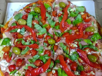 Berisso-Pizza mediterranea a $15.000