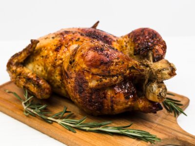 San Bernardo - Pollo Spiedo con Papas $26000 Tel: 01163781652