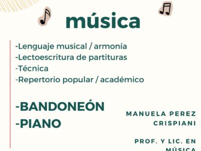 CLASES DE MÚSICA
