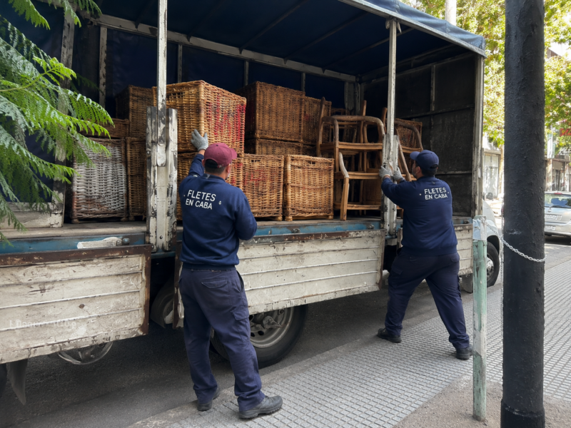 Fletes mudanza belgrano palermo las cañitad